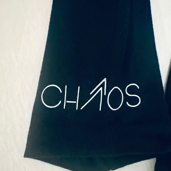 Chaos Athletic Leggings Black size Medium NWT - Picture 2 of 6